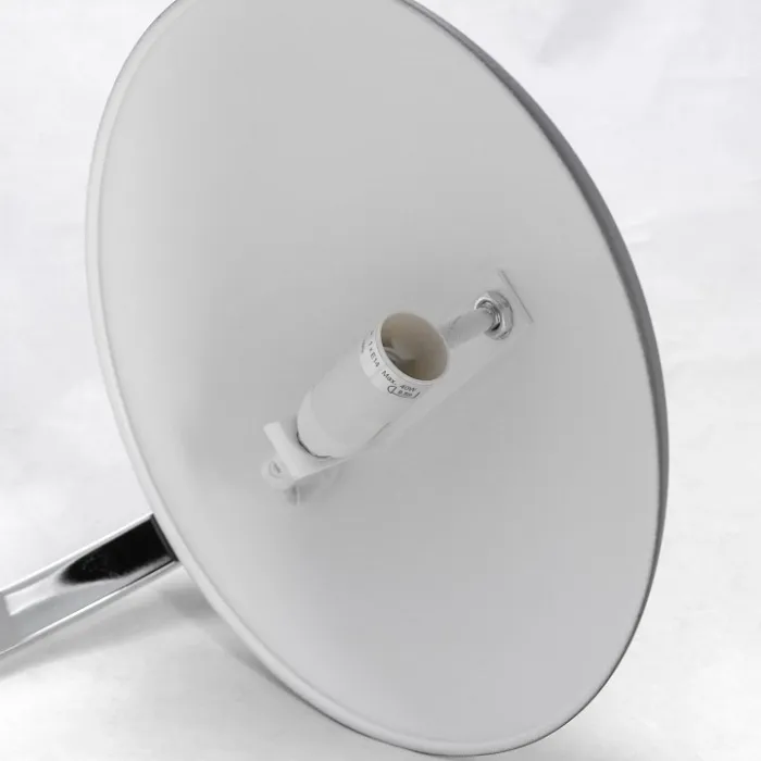 Настольная лампа декоративная LGO Falcon LSP-0559 Цвет арматуры хром Цвет плафонов черный от ImperiumLoft