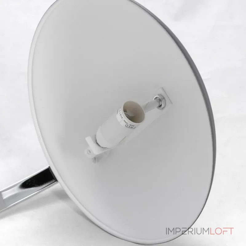 Настольная лампа декоративная LGO Falcon LSP-0559 Цвет арматуры хром Цвет плафонов черный