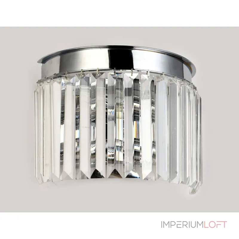 Накладной светильник Ambrella Traditional 12 TR5105 Цвет плафонов прозрачный Цвет арматуры хром