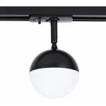 Светильник на штанге Arte Lamp Virgo A4565PL-1BK Цвет арматуры Черный Цвет плафонов Черно-белый
