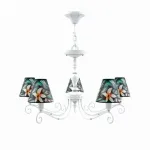 Подвесная люстра Lamp4You Provence 12 E4-05-WM-LMP-O-12 Цвет арматуры белый Цвет плафонов разноцветный от ImperiumLoft
