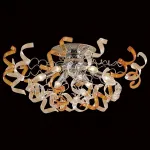 Потолочная люстра Citilux Рандом CL222162 Цвет арматуры хром Цвет плафонов янтарный от ImperiumLoft