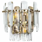 Бра Divinare Bellatrix 3510/17 AP-2 Цвет арматуры латунь Цвет плафонов прозрачный