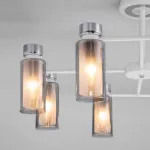 Люстра на штанге Eurosvet Amado 70115/8 белый от ImperiumLoft