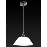 Подвесной светильник TopLight Mabel TL4430D-01BL Цвет арматуры черный Цвет плафонов белый от ImperiumLoft