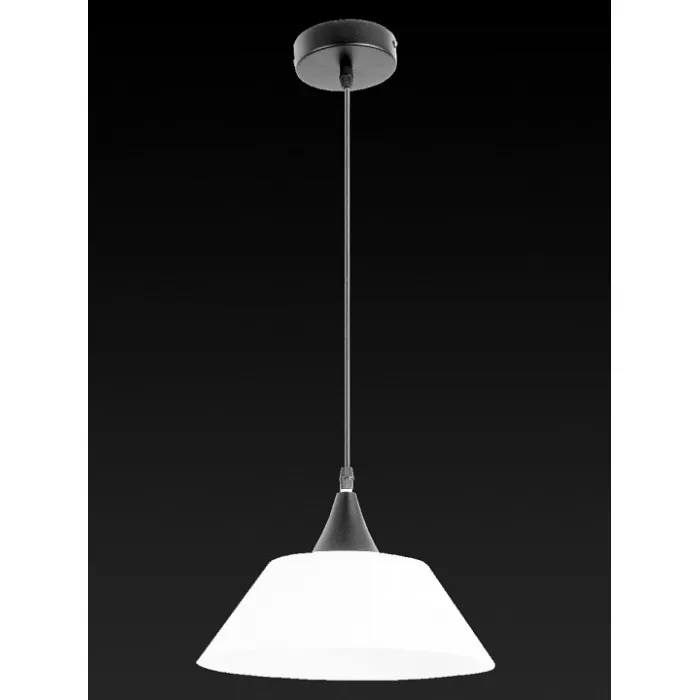 Подвесной светильник TopLight Mabel TL4430D-01BL Цвет арматуры черный Цвет плафонов белый от ImperiumLoft