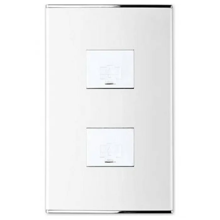 Розетка телефонная RJ-11 Imex 4525 WRC 4525 Цвет арматуры белый от ImperiumLoft