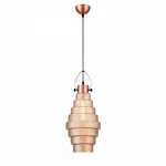 Подвесной светильник Vele Luce Genio 654 VL5404P11 Цвет плафонов янтарный Цвет арматуры золото от ImperiumLoft