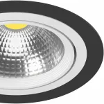 Встраиваемый светильник Lightstar Intero 111 i91706 Цвет арматуры черно-белый