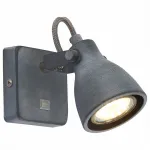 Бра Arte Lamp 9189 A9189AP-1GY Цвет арматуры серый Цвет плафонов серый