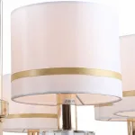 Подвесная люстра Stilfort Chart 1045/03/08P Цвет плафонов белый Цвет арматуры золото