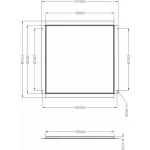 Рамка на 1 светильник Deko-Light 930230 Цвет арматуры белый
