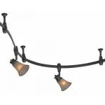 Комплект трековый Citilux 560 CL560165 Цвет арматуры коричневый Цвет плафонов золото от ImperiumLoft
