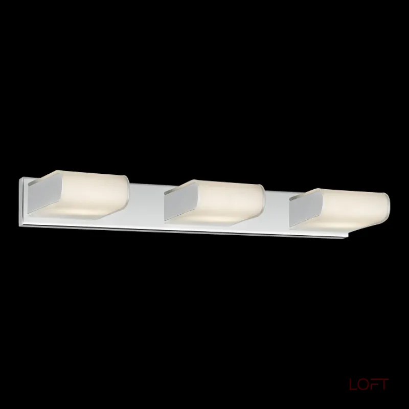 Накладной светильник Arte Lamp Libri A8856AP-3CC Цвет арматуры хром Цвет плафонов белый