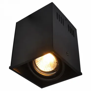 Накладной светильник Arte Lamp Cardani A5942PL-1BK Цвет арматуры черный Цвет плафонов черный