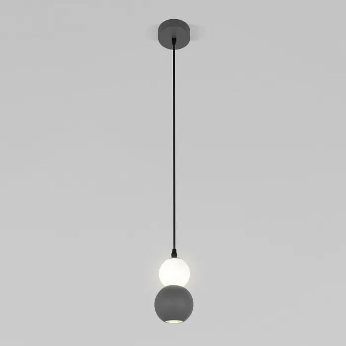 Подвесная люстра Eurosvet Polar 50250/1 LED серый от ImperiumLoft