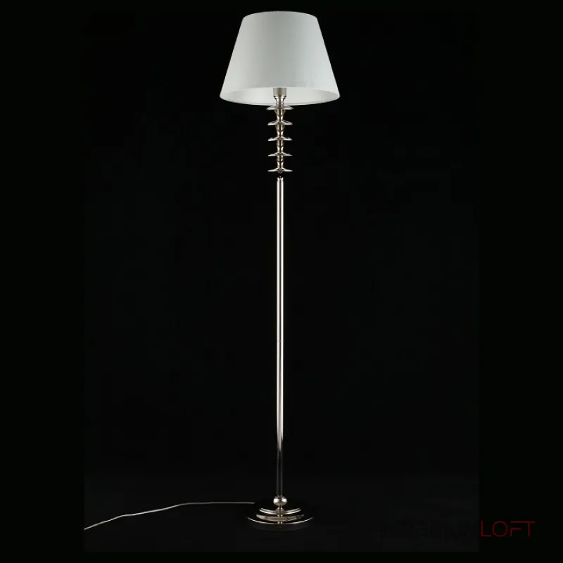 Торшер Aployt Perla APL.731.05.01 Цвет арматуры хром Цвет плафонов голубой