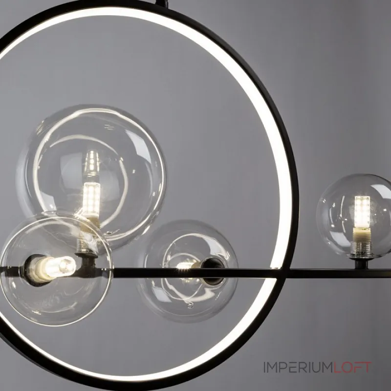 Люстра на штанге Arte Lamp Saturn A7791SP-59BK Люстра на штанге Arte Lamp Saturn A7791SP-59BK