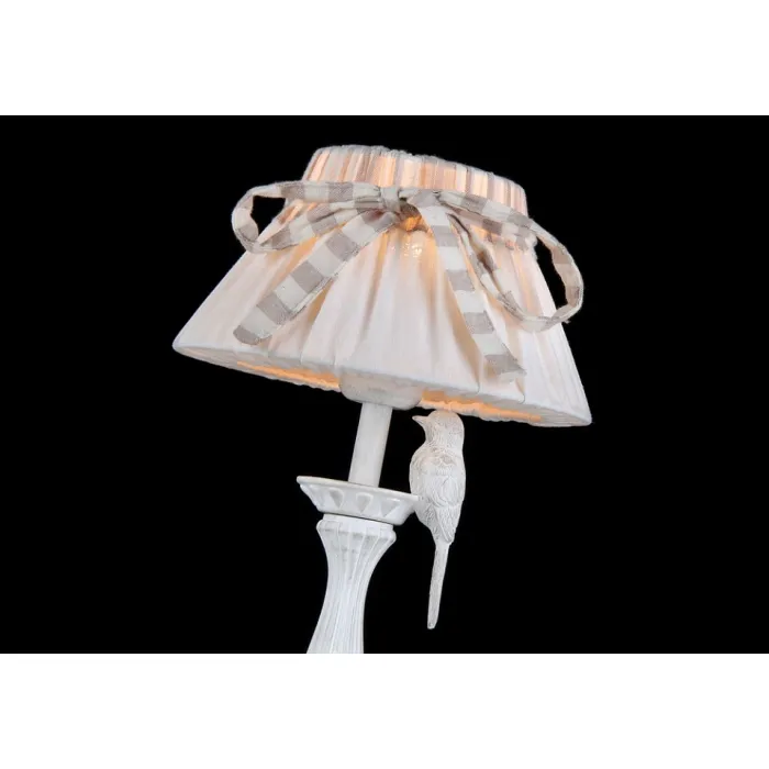 Настольная лампа декоративная Maytoni Bird ARM013-11-W Цвет арматуры белый Цвет плафонов белый от ImperiumLoft