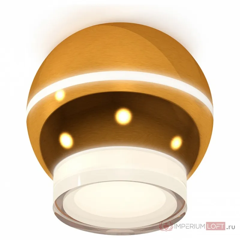 Накладной светильник Ambrella Xs1105 XS1105031 Цвет арматуры золото Цвет плафонов белый от ImperiumLoft