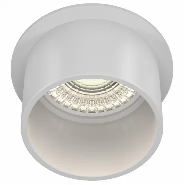Встраиваемый светильник Maytoni Reif DL050-01W Цвет арматуры белый Цвет плафонов белый от ImperiumLoft