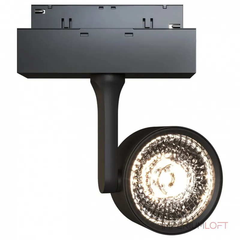 Светильник на штанге Maytoni Track lamps 3 TR024-2-10B3K Цвет арматуры черный Цвет плафонов черный