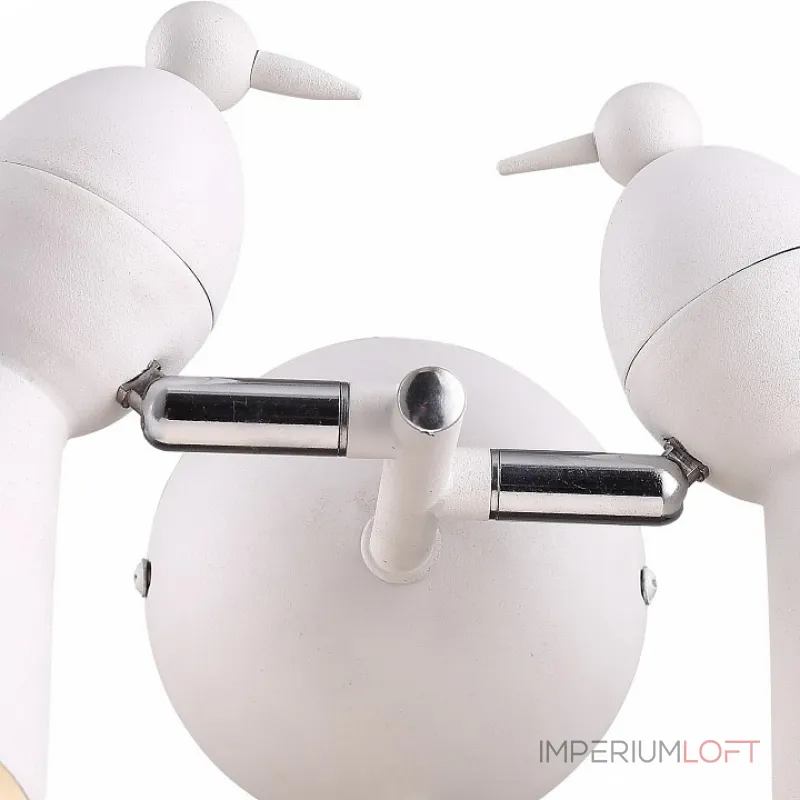 Бра Arte Lamp Picchio A9229AP-2WH Цвет арматуры белый Цвет плафонов белый