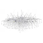 Подвесная люстра Divinare Salice 3132/26 SP-13 Цвет арматуры Серый Цвет плафонов Неокрашенный от ImperiumLoft