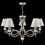 Подвесная люстра Lamp4You Eclectic 8 M2-05-SB-LMP-O-15 Цвет арматуры бронза Цвет плафонов белый от ImperiumLoft