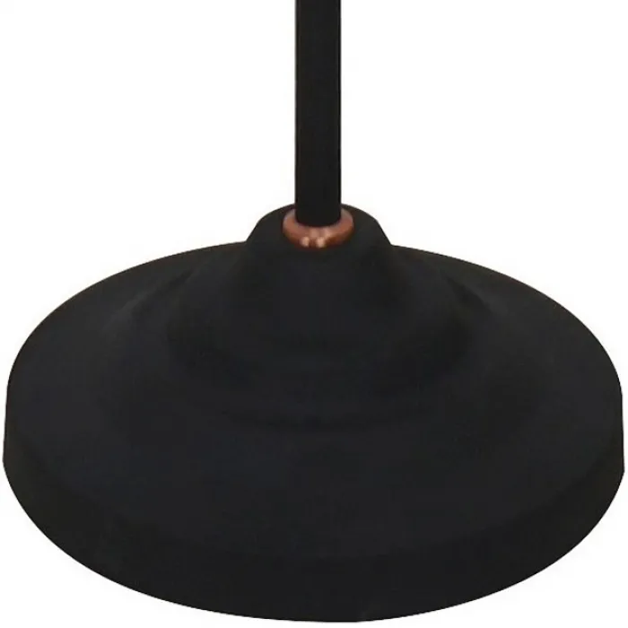 Торшер Arte Lamp Braccio A2054PN-1BK Цвет арматуры черный Цвет плафонов черный от ImperiumLoft