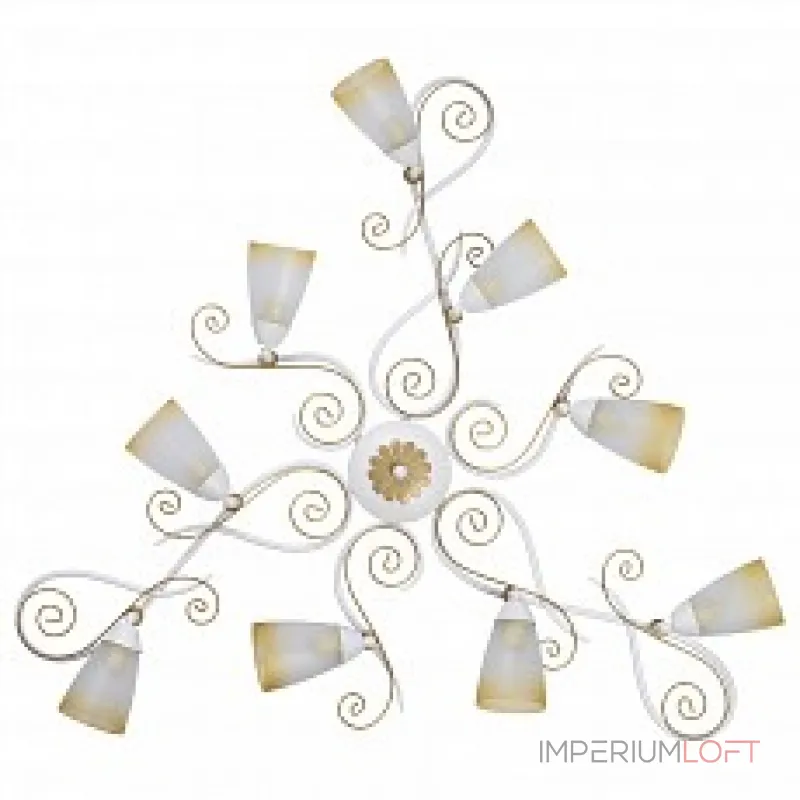 Спот DeMarkt Аида 7 323015209 Цвет плафонов золото Цвет арматуры золото от ImperiumLoft