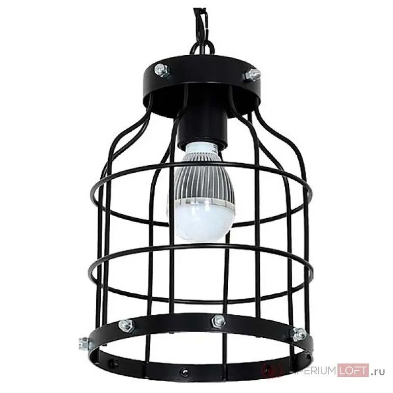 Подвесной светильник Luminex Single 7283 Цвет плафонов черный от ImperiumLoft