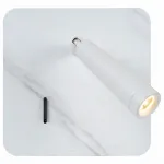 Бра Lucide 77282/03/31 Цвет арматуры белый Цвет плафонов белый