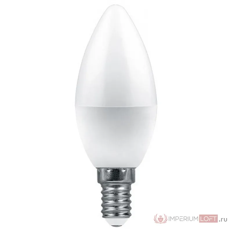 Лампа светодиодная Feron LB-1307 E14 7.5Вт 2700K 38053 Цвет арматуры хром Цвет плафонов прозрачный от ImperiumLoft