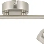 Спот TopLight Kristal TL1236Y-02SN Цвет арматуры никель Цвет плафонов серый