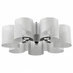 Подвесной светильник Vele Luce Cross 654 VL5272P07 Цвет арматуры черный Цвет плафонов белый от ImperiumLoft