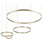 Подвесной светильник Loft it Ring 10017/4S Цвет арматуры золото Цвет плафонов золото от ImperiumLoft