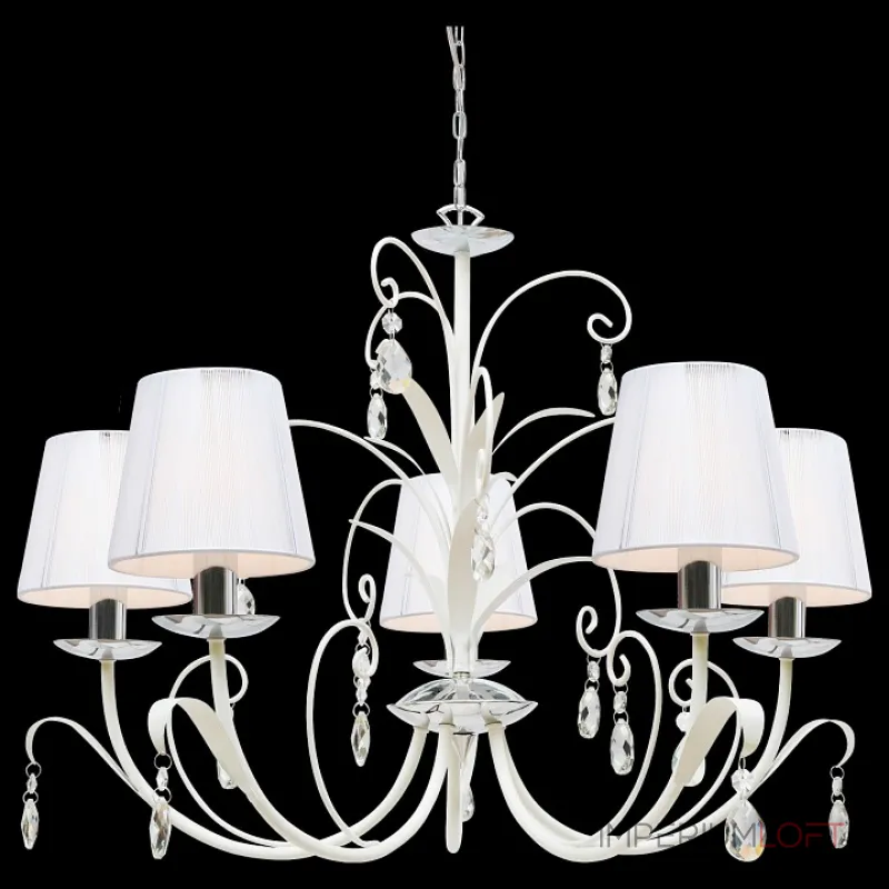Подвесная люстра Arte Lamp Romana Snow A1743LM-5WH Подвесная люстра Arte Lamp Romana Snow A1743LM-5WH