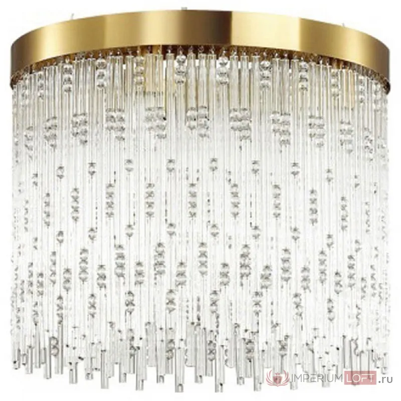 Подвесной светильник Odeon Light Refano 4848/5 Цвет плафонов прозрачный Цвет арматуры золото от ImperiumLoft