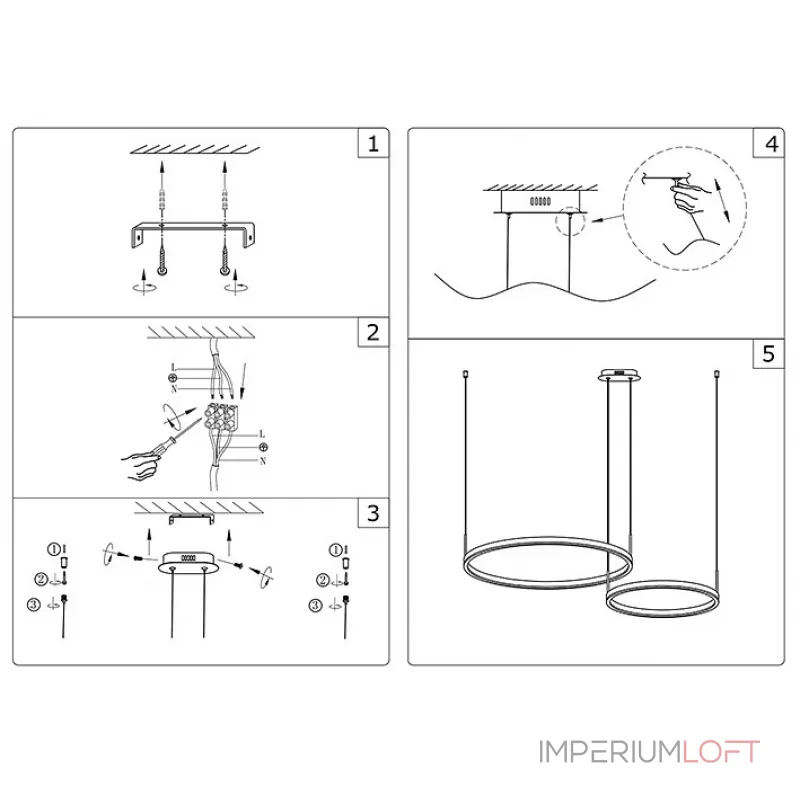 Подвесная люстра Kink Light Тор 08219,33P(3000K) Подвесная люстра Kink Light Тор 08219,33P(3000K)