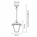 Подвесной светильник Lightstar Lampione 375070 Цвет плафонов белый Цвет арматуры черный от ImperiumLoft