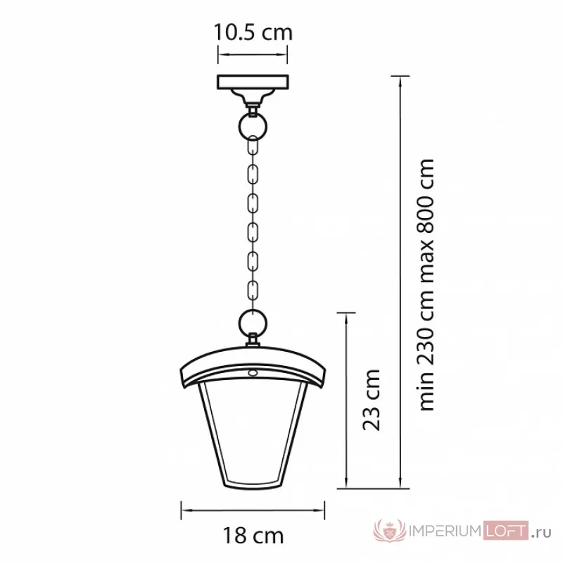 Подвесной светильник Lightstar Lampione 375070 Цвет плафонов белый Цвет арматуры черный от ImperiumLoft