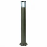 Наземный высокий светильник Arte Lamp Paletto A8363PA-1SS Цвет арматуры серебро Цвет плафонов прозрачный