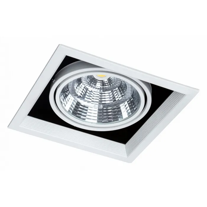 Встраиваемый светильник Arte Lamp Merga A8450PL-1WH Цвет арматуры Белый от ImperiumLoft