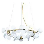 Подвесная люстра Loft it Matisse 10008/1050 white Цвет арматуры золото Цвет плафонов белый от ImperiumLoft
