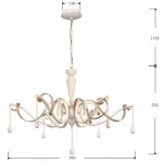 Подвесная люстра Favourite Castro 2615-6P  Подвесная люстра Favourite Castro 2615-6P