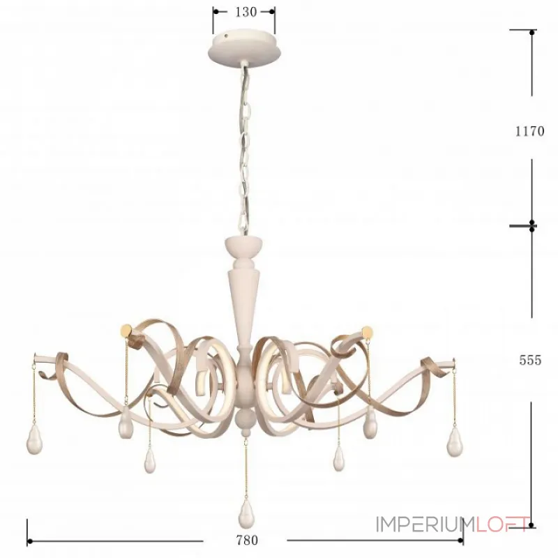 Подвесная люстра Favourite Castro 2615-6P  Подвесная люстра Favourite Castro 2615-6P