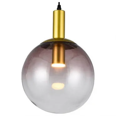Подвесной светильник TopLight Gwendolyn TL1217H-01GD Цвет арматуры золото Цвет плафонов янтарный