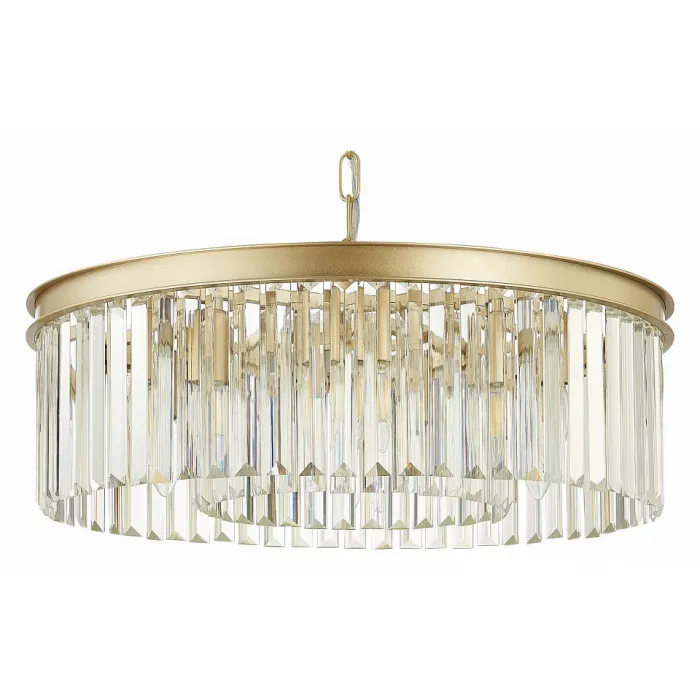 Подвесная люстра ST-Luce Ercolano SL1624.203.08 Цвет арматуры Желтый Цвет плафонов Неокрашенный от ImperiumLoft