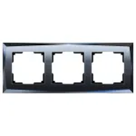 Рамка на 3 поста Werkel Diamant (черный) W0031208